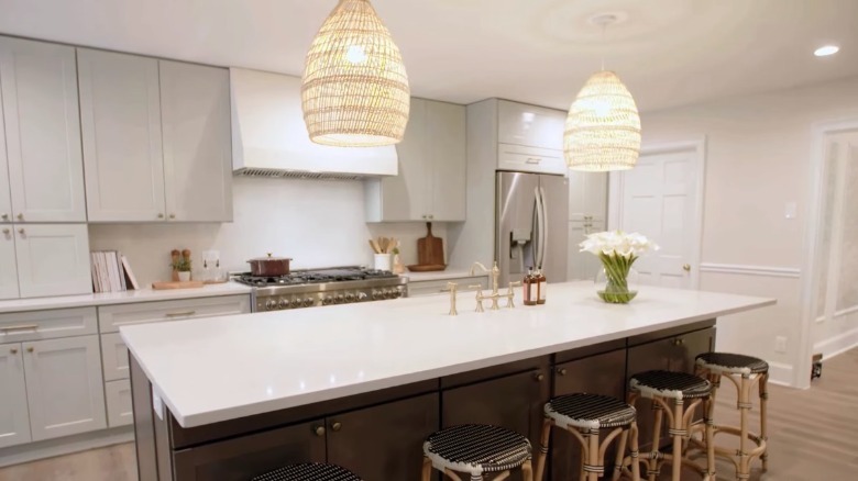 Kitchen with big island