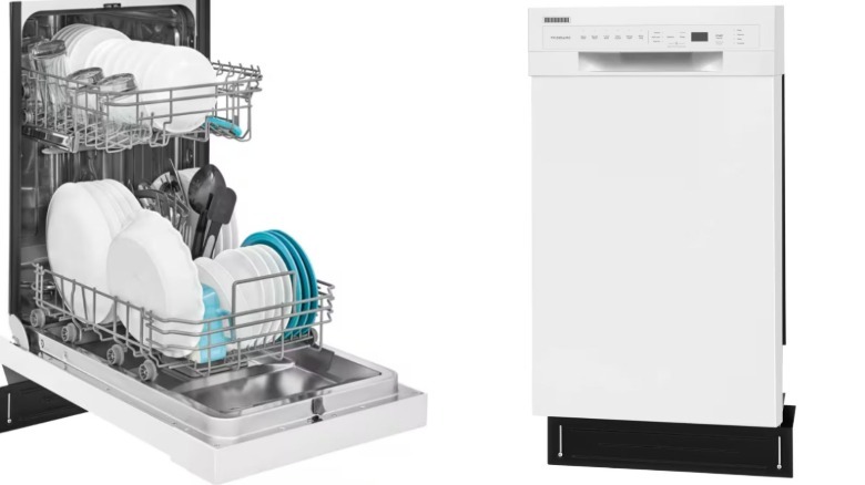 Product shots of the Frigidaire 18