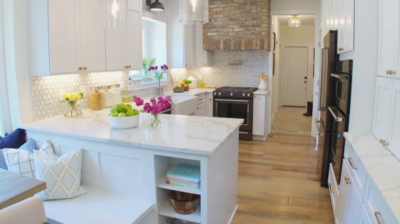 large white kitchen