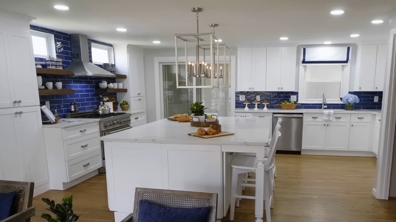 renovated white kitchen