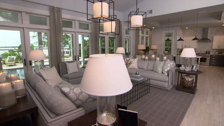 The living room in the 2016 HGTV Dream Home