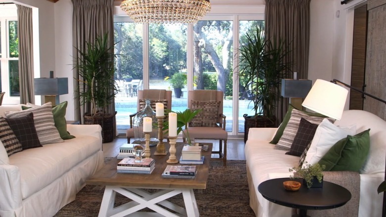 The living room in the 2017 HGTV Dream Home